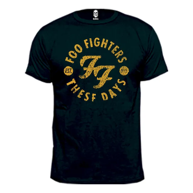 Remera Foo Fighters These Days 100% Algodón Premium Peinado