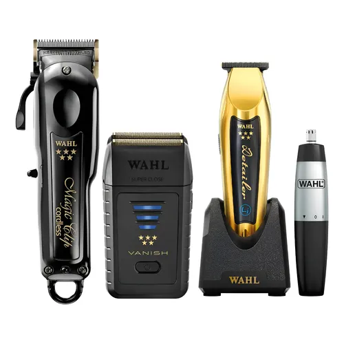 Wahl Kit Magic Clip Black E Detailer Gold Bivolt | Parcelamento