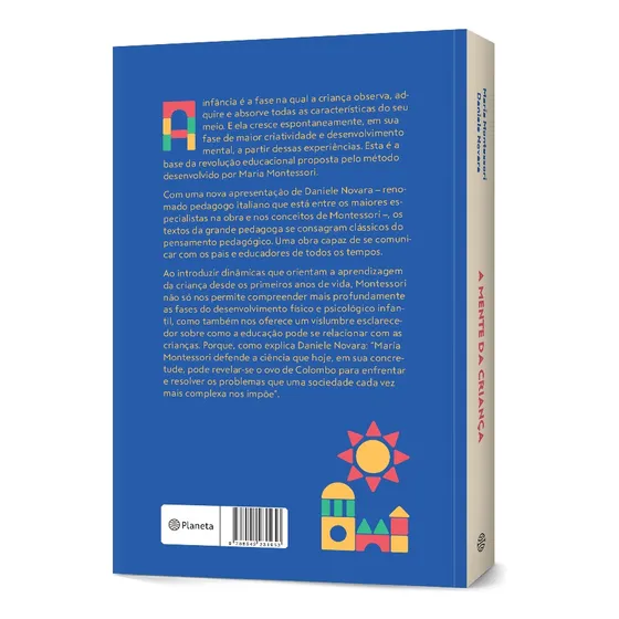 A Mente Da Criança, De Montessori, Maria., Vol. 1. Editorial Planeta, Capa Mole, Edição 1a Em Português, 2025