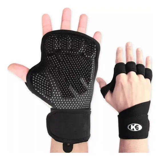 Calleras Crossfit Protectores Manos Pesas Muñequera K6 Gym