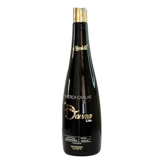 Progressiva Plastica Capilar Donna Liss Litro Sem Formol 12x