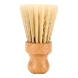Espanador Pincel Redondo Madeira Barbeiro Profissional Espanador Pincel Redondo Madeira Barbeiro Profissional