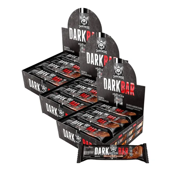 Kit 24 Dark Bar (90g. Barra) Darkness - Integralmédica