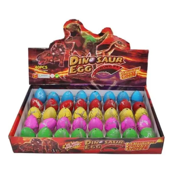 40 Huevos Dinosaurio Juguete Agua Crecencio Regalo