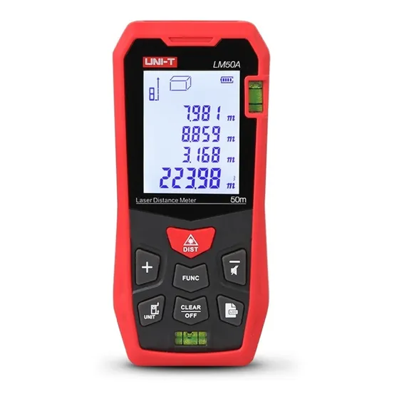 Medidor De Distancia Láser 50 Metros, Telémetro Uni-t Lm50a