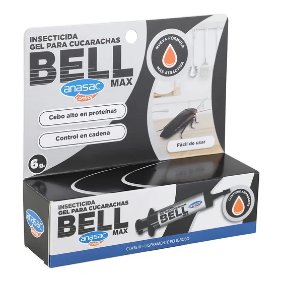 Anasac Bell Max Gel Control Cucarachas 6gr. Np