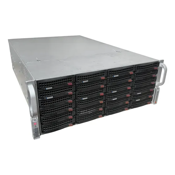Gabinete 4u Supermicro Storage 24 Baias C/ Fontes De 1200w