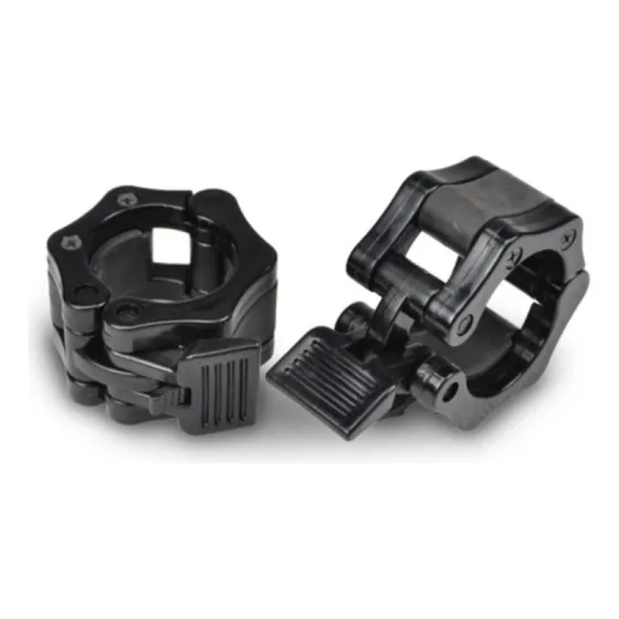 Presilha Pequena Par 28mm Barra Anilha Halter Peso Academia Cor Preto Diâmetro Interno 28 Mm