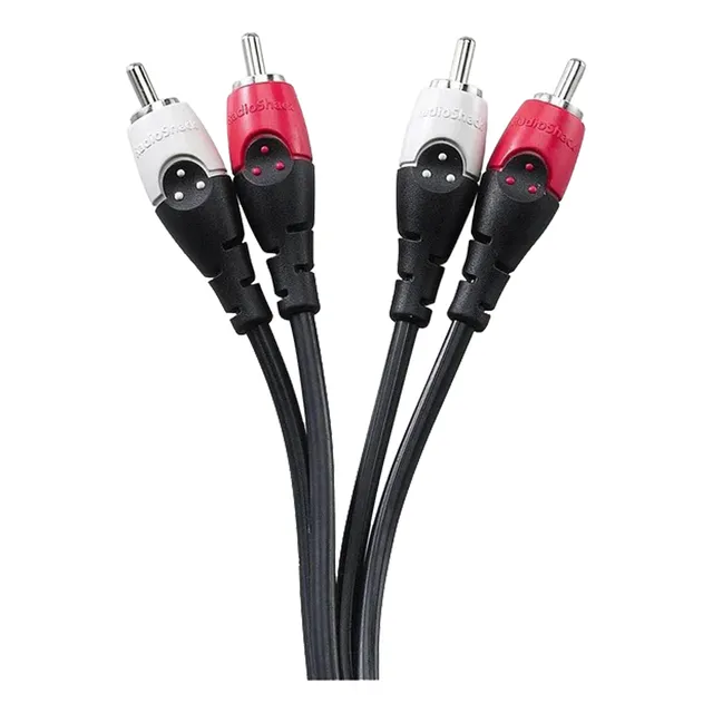 Cable Rca De Audio Estéreo De 6 Pies (1,8 M) Radio Shack