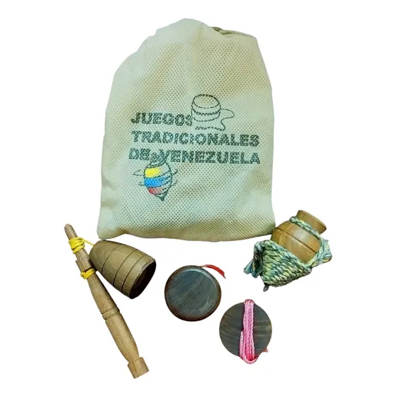 Juegos Tradicionales Trompo Perinola Yoyo Colección