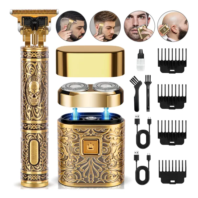 Operacion® Kit De Maquina Rasuradora Barba Electrica Hombre