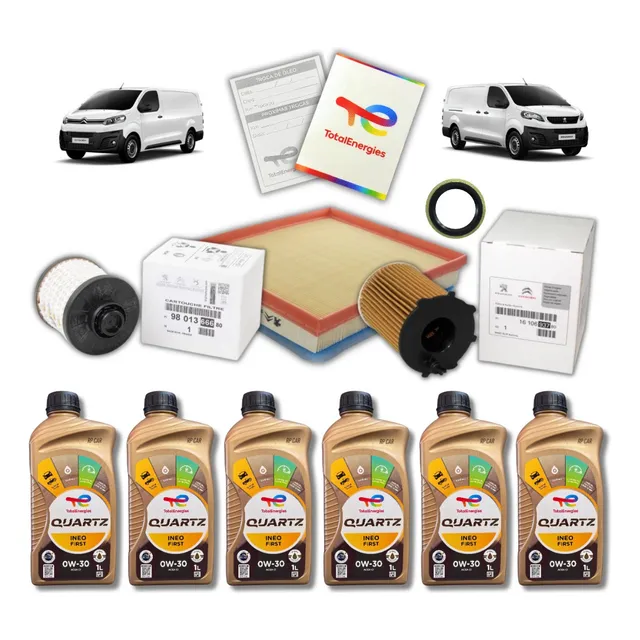 Kit Revisão C/ Troca De Óleo Peugeot Expert E Citröen Jumpy