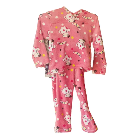 Pijama Polar Infantil ,2 Piezas Niñas