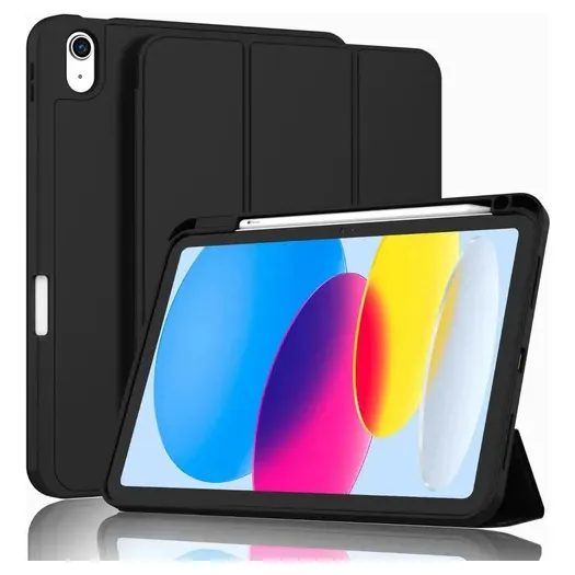 Funda Para iPad 11 (a16) / iPad 10 Gen 10.9 Pencil Smart Color Negro