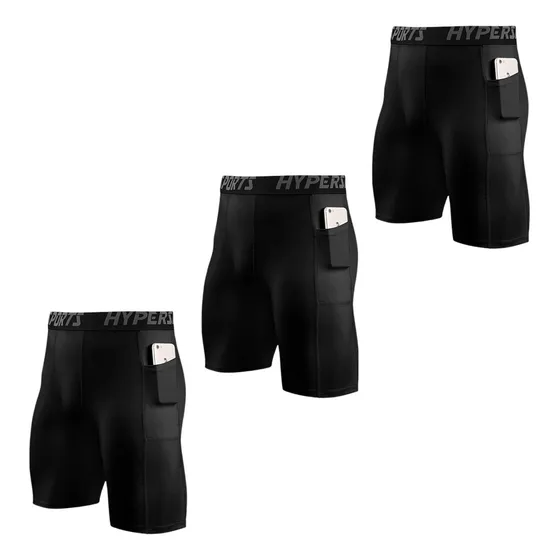 Boxer Largo Hombre Elástico Deportivo Secado Rápido Pack 3