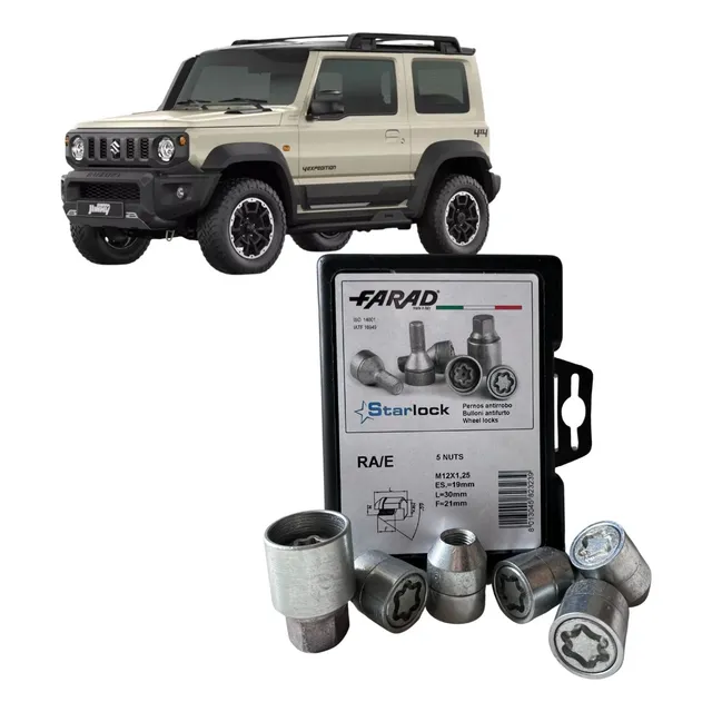 Tuercas De Seguridad Para Repuesto Suzuki Jimny 2024