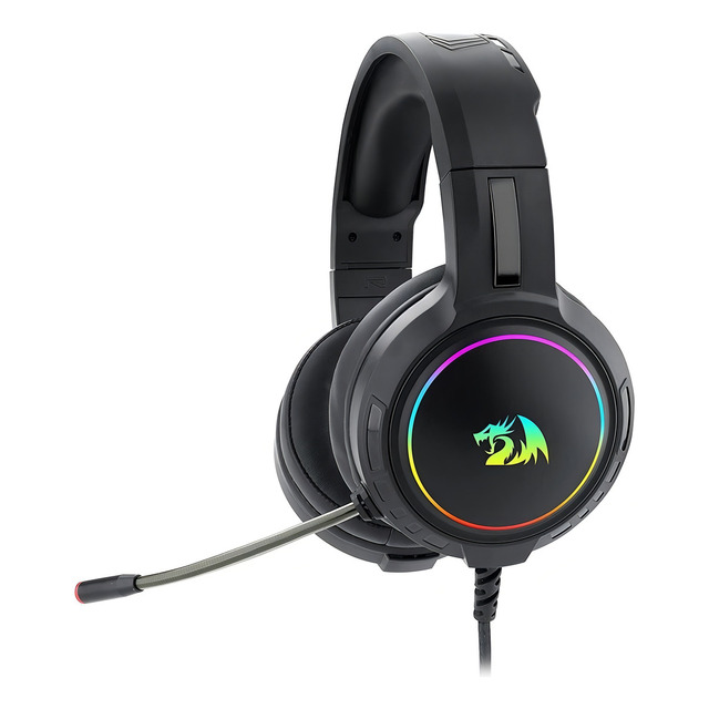 Fone Headset Gamer Profissional Mento Rgb H270-rgb Redragon Cor Preto Fone Headset Gamer Profissional Mento Rgb H270-rgb Redragon Cor Preto