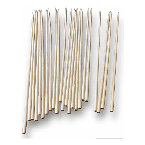 Brochetas Para Fruta. Palos Para Anticuchos 50cms. 50 Un