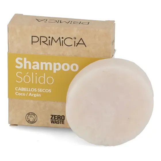 Shampoo Solido Primicia Pelo Seco 50g Vegano Cruelty Free