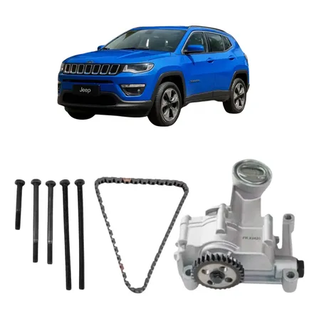 Bomba De Óleo Jeep Compass 2.0 Flex Nova Modelo Adaptação