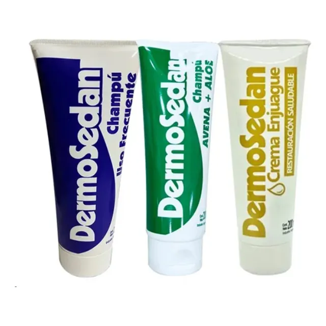 Shampoo Dermosedan Aloe Y Avena+uso Frecuente+enjuague 200g