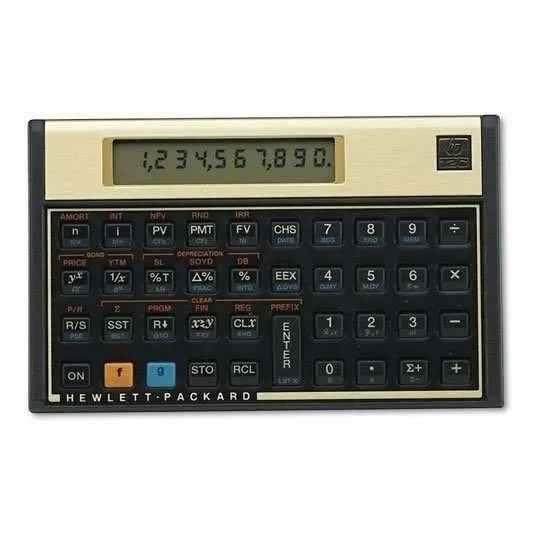 Calculadora Financiera Hewlett Packard Hp 12c