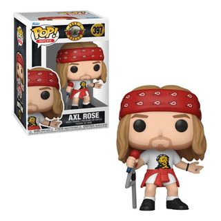 Guns'n Roses Boneco Funko Pop Axl Rose 1992 #397 Guns'n Roses Boneco Funko Pop Axl Rose 1992 #397