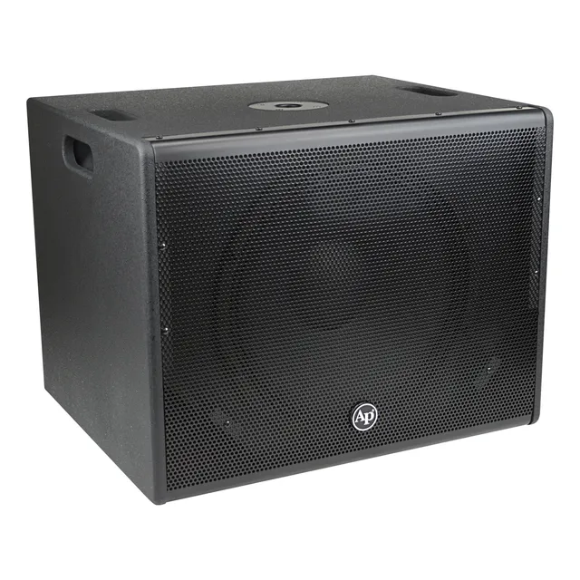 Bajo Amplificado 15    1200w 8 Ohm  Encajonado Clase A/b