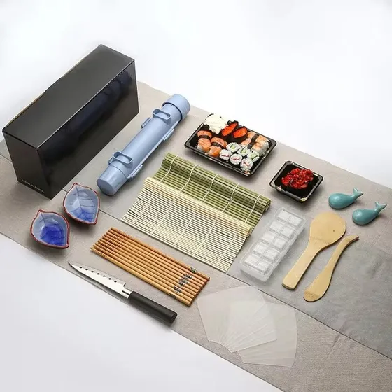 Set De Fabricacion De Sushi 26 Piezas