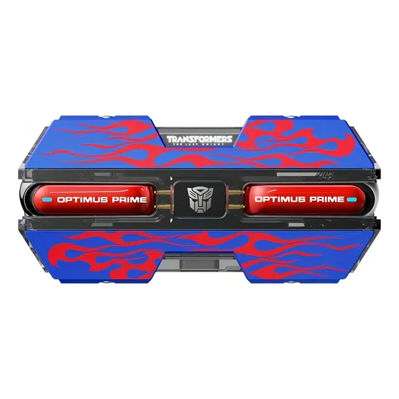 Audifonos Inalámbricos Bluetooth Transformers Optimus Prime Color Azul Color De La Luz Blanco