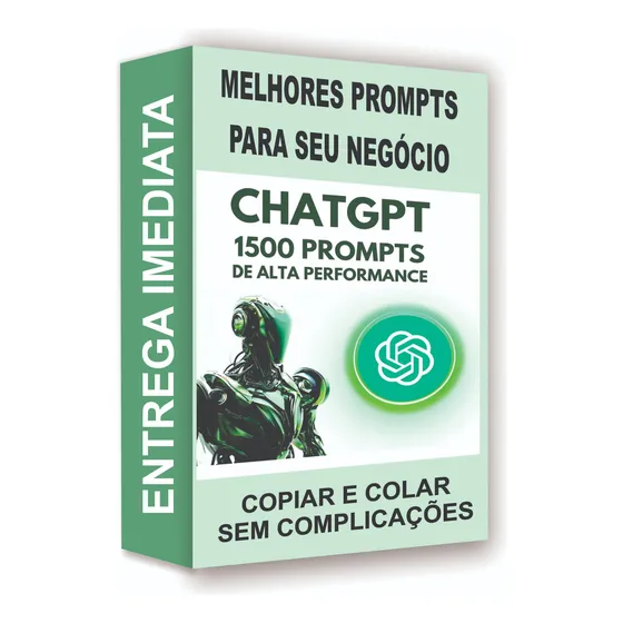 Pacotão 1500 Prompts Chatgpt