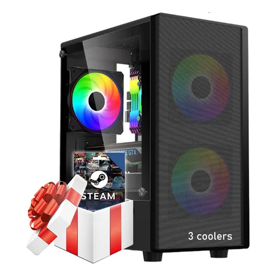 Pc Armada Gamer Amd Ryzen 5 5600g 6/12 Nucleos 16gb + Juego