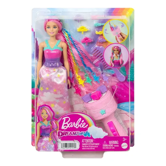Barbie Dreamtopia Muñeca Trenzas Mágicas