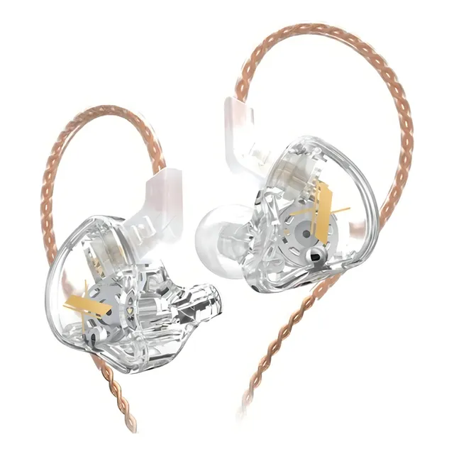 Auriculares intraurales transparentes KZ EDX Sin micrófono