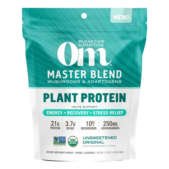 Proteína En Polvo Om Mushroom Superfood Master Blend 500 Ml
