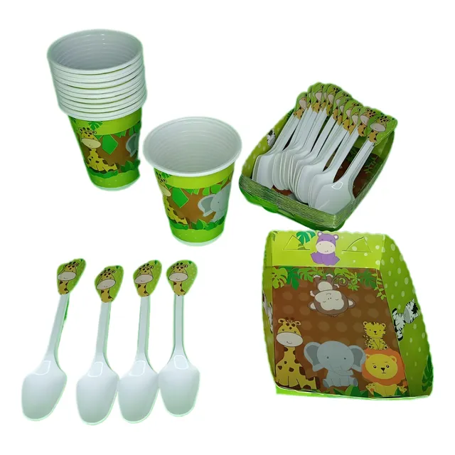 Kit Decoracion Selva 24inv. Leer Descripcion