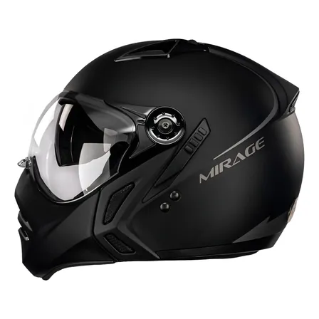 Capacete Peels Mirage Classic Preto Fosco F21 Com Óculos