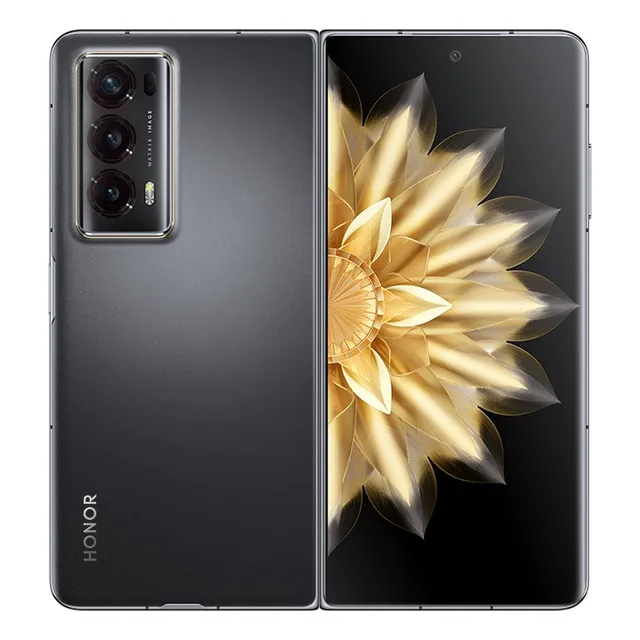 Celular Plegable Honor Magic V2 Dual Sim 16GB RAM 512GB Rom Doble Pantalla 120Hz LTPO Vidrio Negro