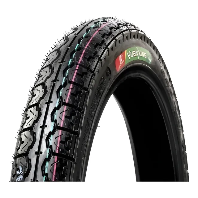 Cubierta Moto Yuanxing 300-18 Trasera Para Camara Cg Gs Gts