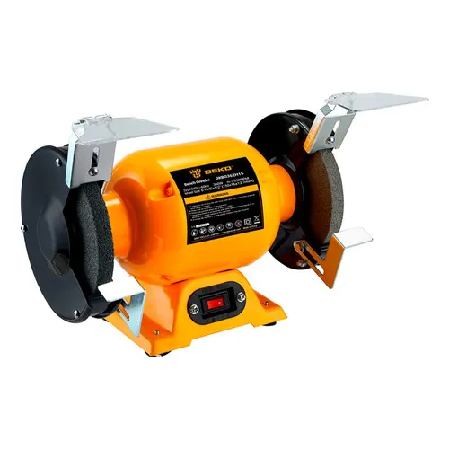 Amoladora De Banco 6 150mm Deko Dkbg36zh15-d 360w Color Amarillo