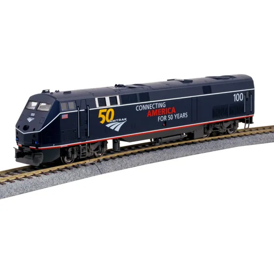 Kato Usa Model Train Products Ho Ge Amtrak Azul Medianoche