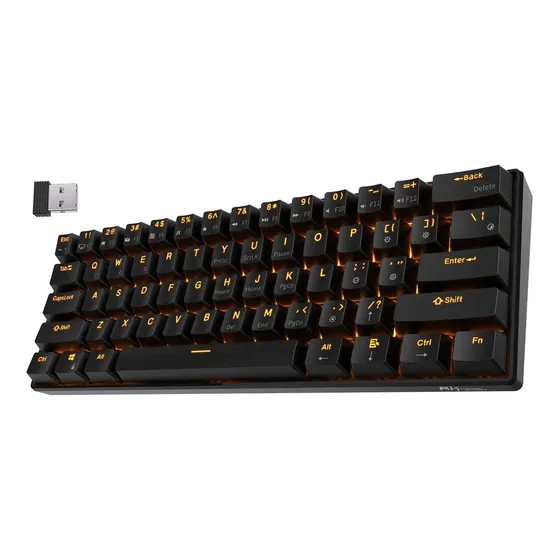 Kludge Rk61 Cable Inalambrico 61 Tecla Bluetooth 3.0 Led Io