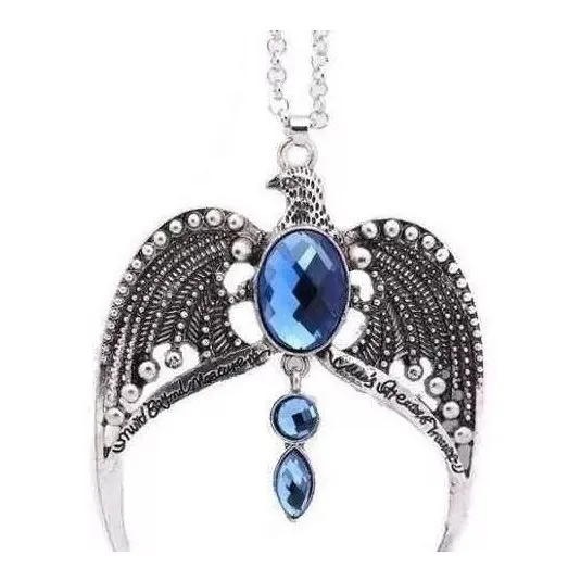 Colar Medalhão Horcrux Diadema Ravenclaw Harry Potter