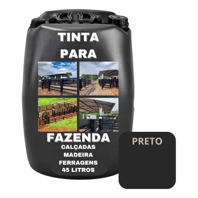 Tinta Galão Para Fazenda Proteção Currais E Madeira