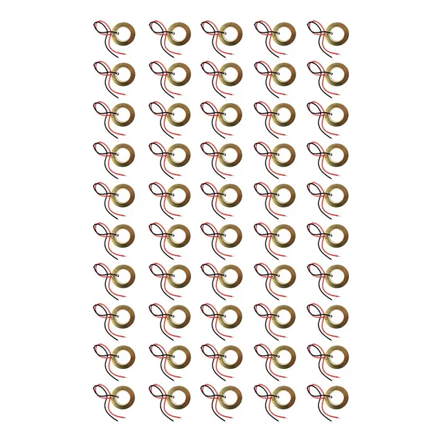 . Kit 50 Sensores Piezoelectrico Buzzer 20mm 27mm 35mm