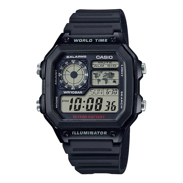 Reloj Casio Ae-1200wh Hombre Illuminator Impacto Online