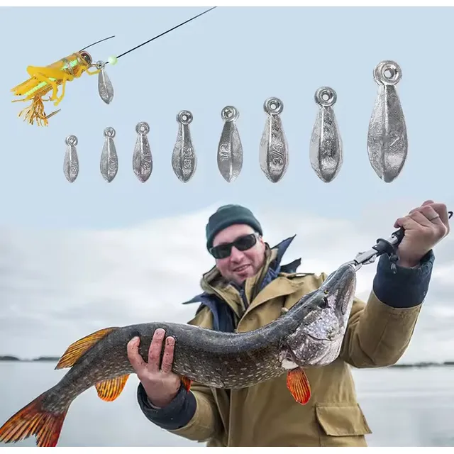 Artículo De Pesca Plomo Hexagonal