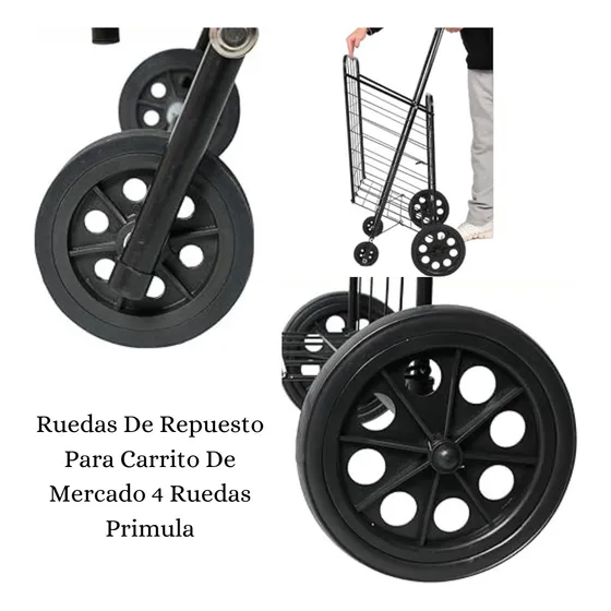 Repuesto Carrito Mercado 4 Ruedas