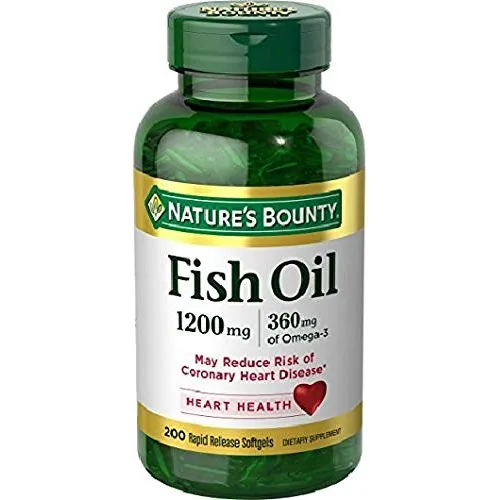 Suplemento De Aceite De Pescado Nature's Bounty Omega-3 1200