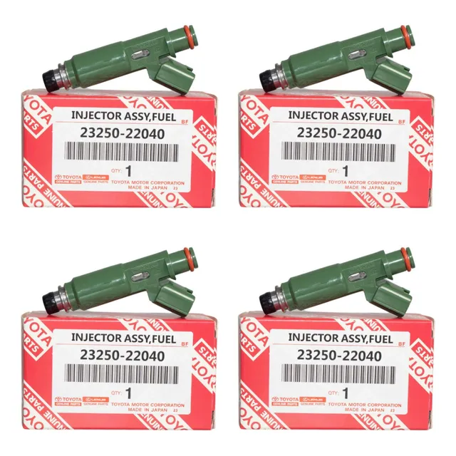Kit 4 Bico Injeto Toyota Corolla Fielder 1.8 16v 2003 2004